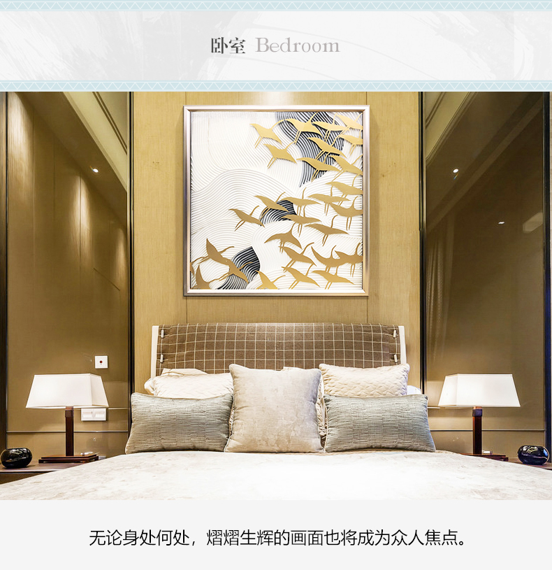 新品輕奢玄關(guān)掛畫 實(shí)物畫 客廳樣板房裝飾畫 方形純手繪油畫 歸去來(lái)兮