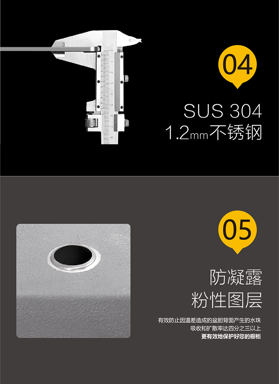 廚房雙槽水槽 304不銹鋼加厚水槽