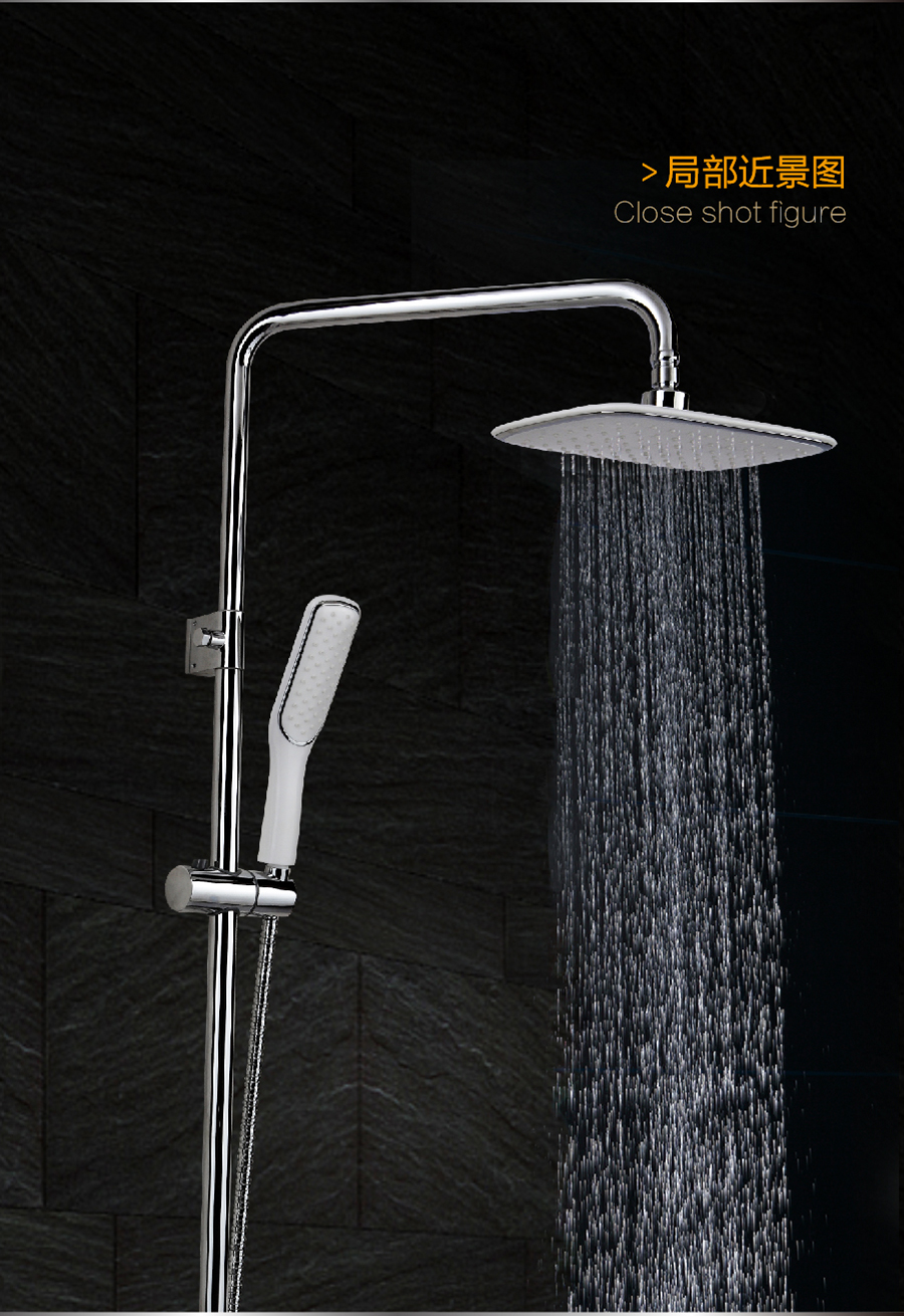 GOHGOH家用花灑 浴室掛墻式花灑 增壓淋雨沐浴蓬蓬頭 08007