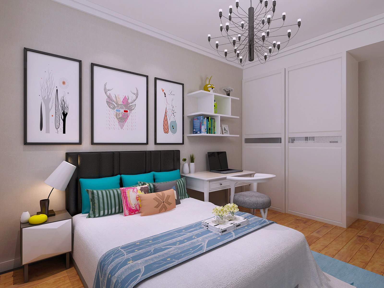 現(xiàn)代風(fēng)格裝修案例賞析-遼陽家裝案例