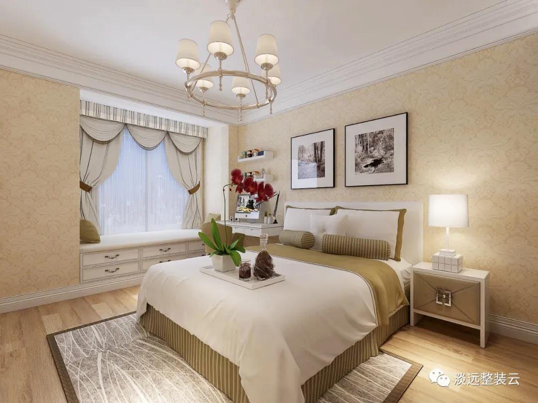 遼陽92平米的簡歐裝修風格案例賞析